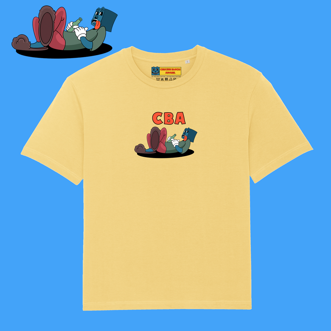 Chillax dude - Relaxed Fit Tee (Yellow)