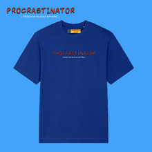 Load image into Gallery viewer, Procrastinator - Heavy Tee (Worker Blue)
