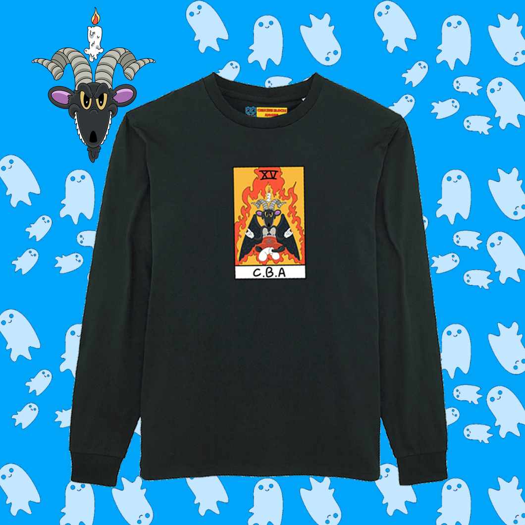 The Goat Long Sleeve Tee (Black)