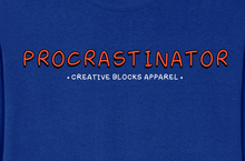 Load image into Gallery viewer, Procrastinator - Heavy Tee (Worker Blue)
