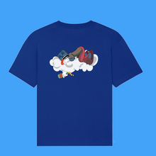 Load image into Gallery viewer, Lazy - Relaxed Fit Tee (Worker Blue)
